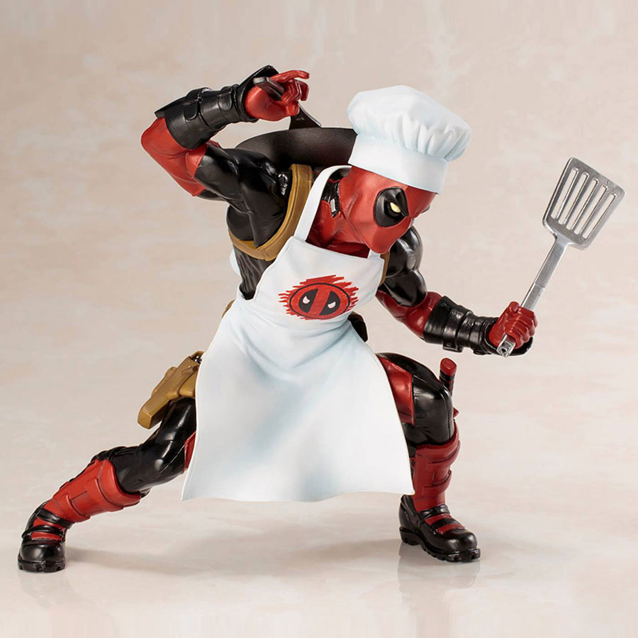 اکشن فیگور ددپول سرآشپز Deadpool Chef