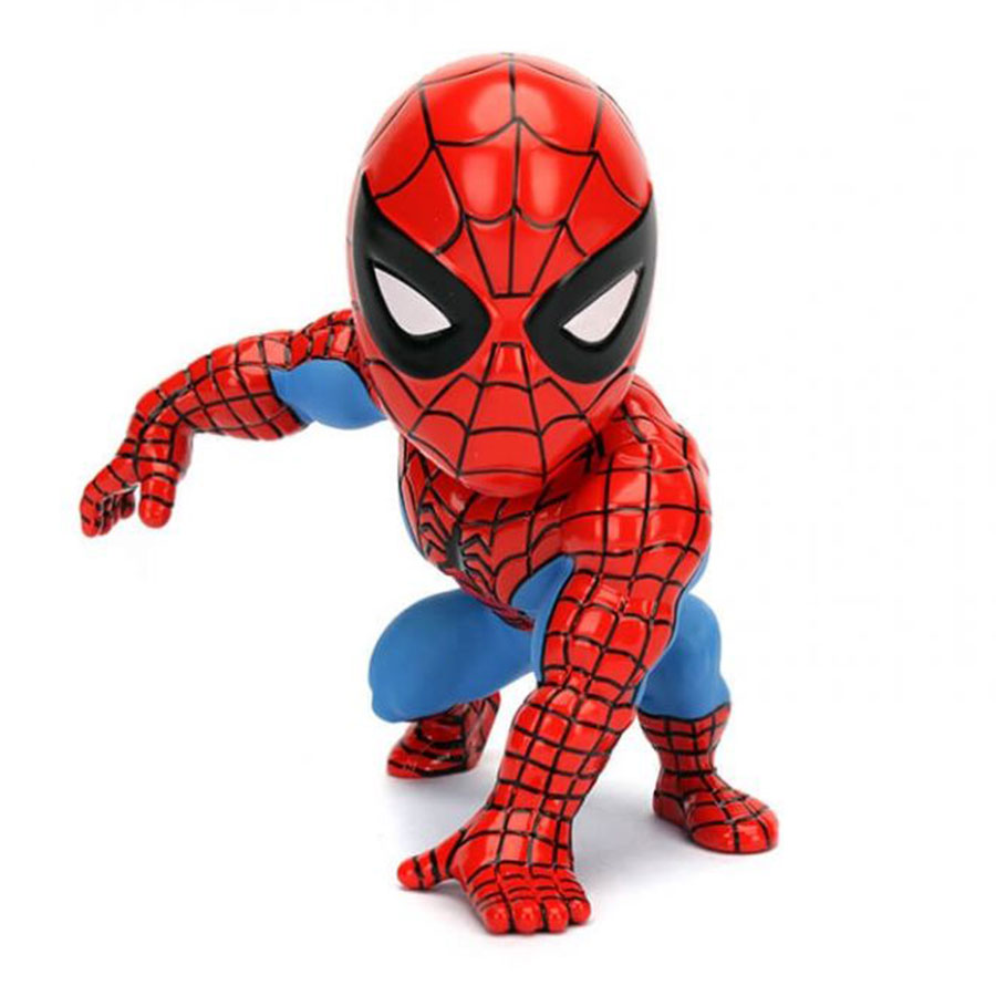 فیگور آهنی اسپایدرمن کلاسیک Metals Marvel Spiderman Classic 4 Figure