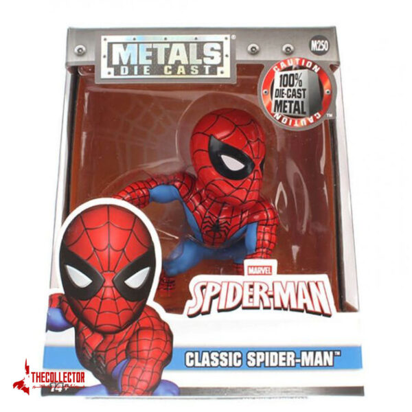 فیگور آهنی اسپایدرمن کلاسیک Metals Marvel Spiderman Classic 4 Figur