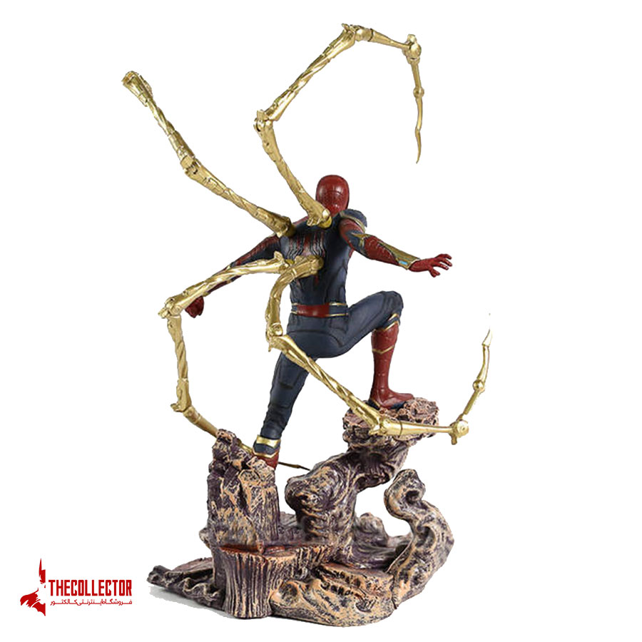 اکشن فیگور اسپایدرمن برند دایموند سلکت تویز سری اونجرز جنگ ابدیت Action Figure Spiderman Diamond Select Toys Series Avengers Infinity war