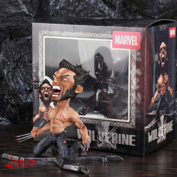 اکشن فیگور وولورین لوگان ایکس من X-Men Wolverine Logan 17cm Figure Statue Anger Face