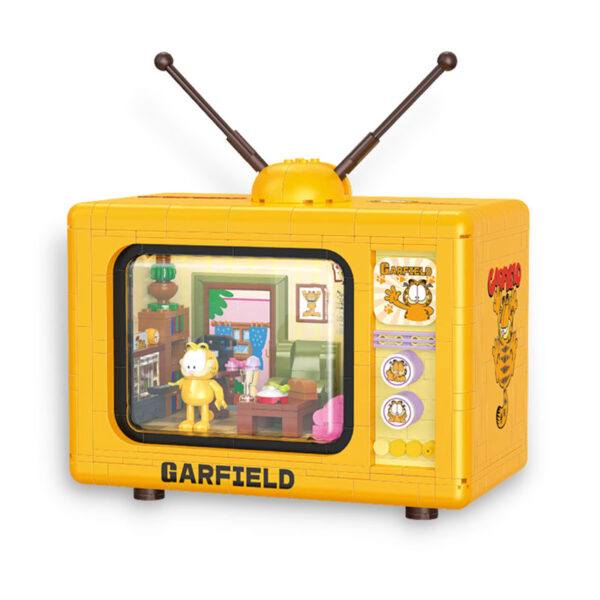 گارفیلد مدل تلوزیون | Garfield TV Model Building Blocks