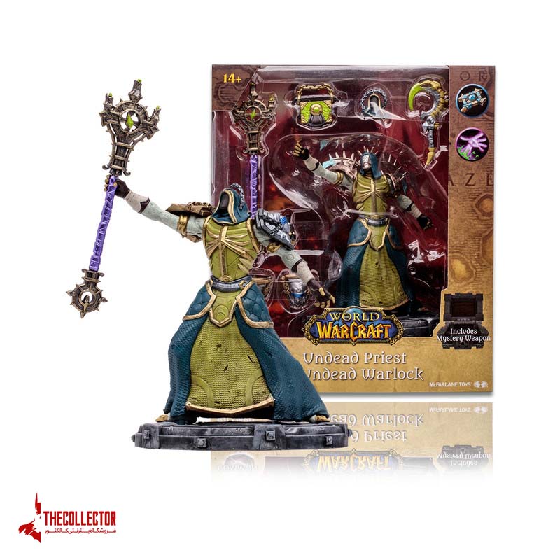 اکشن فیگور Undead Priest/Warlock: Epic | برند McFarlane Toys