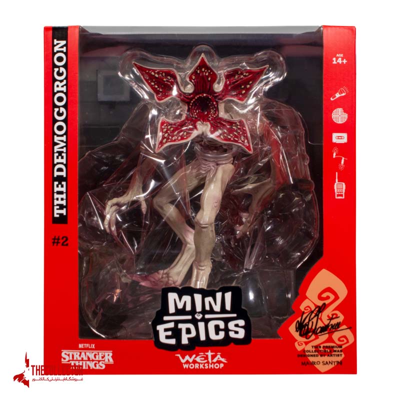 اکشن فیگور Demogorgon | سری Stranger Things | برند Weta Workshop | نسخه MINI EPICS