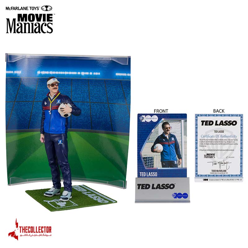 فیگور تد لاسو | Ted Lasso | سری Movie Maniacs | برند McFarlane Toys