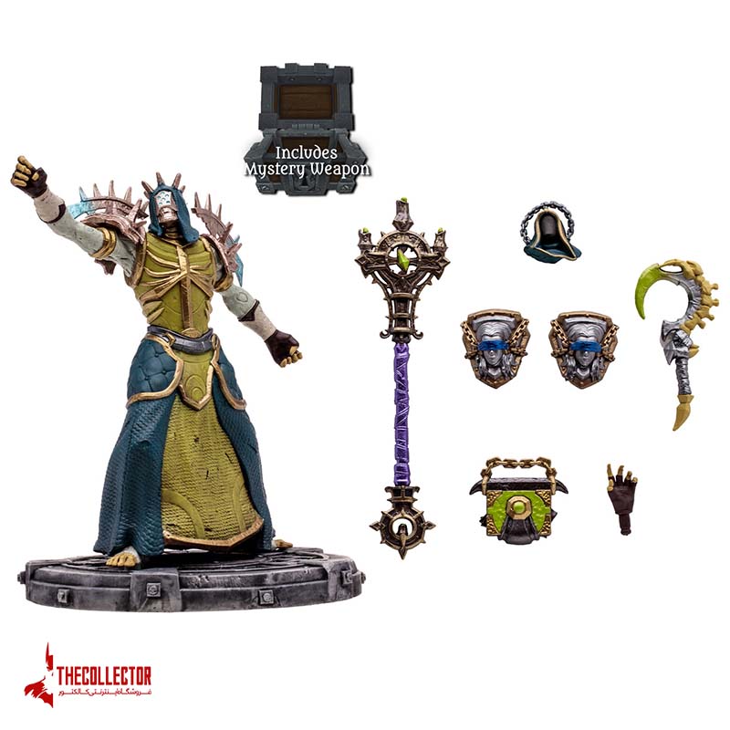 اکشن فیگور Undead Priest/Warlock: Epic | برند McFarlane Toys