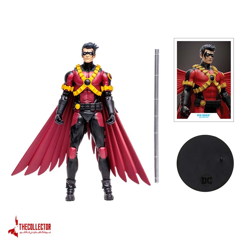 اکشن فیگور رد رابین | Red Robin | برند McFarlane Toys