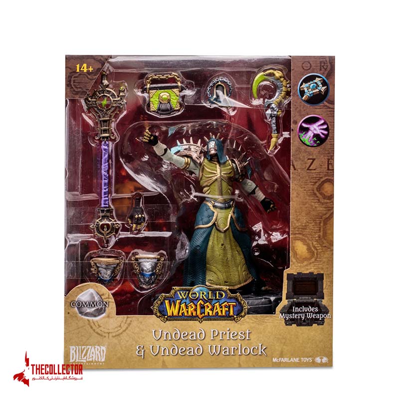 اکشن فیگور Undead Priest/Warlock: Epic | برند McFarlane Toys