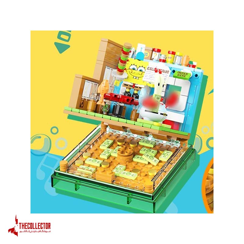 فیگور پازلی Good Friends | مدل Krusty Krab Area X | سری ساختنی فانتزی