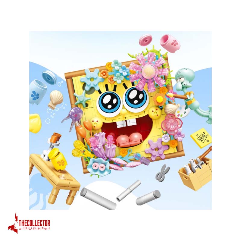 پازل ساختنی باب اسفنجی