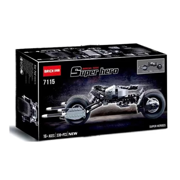 پازل ساختنی مدل موتور سیکلت بتمن