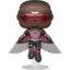خرید فانکو پاپ فالکون (Falcon) شماره 812 از Funko Pop Marvel. طراحی بر اساس سریال The Falcon and the Winter Soldier با جزئیات بال‌ها و یونیفرم جدید.