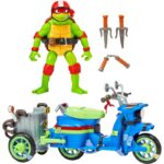 خرید Turtle Mutant Battle Cycle Raphael | فیگور رافائل به همراه موتور