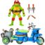 خرید Turtle Mutant Battle Cycle Raphael | فیگور رافائل به همراه موتور