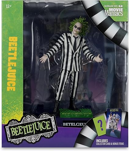 فیگور بیتلجویس | Beetlejuice | سری Movie Maniacs | برند McFarlane Toys