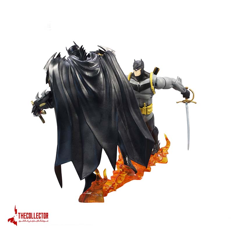 اکشن فیگور بتمن در برابر ازرائل زره بتمن | Batman vs Azrael Batman Armor 2 Pack McFarlane |